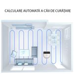 DibeaD500AspiratorRobotProgramareAplicatieMobilaCalculareCaleWIFI