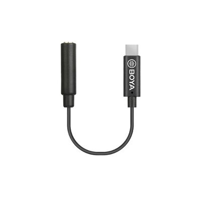 Boya BY-K4 Adaptor 3.5mm TRS la USB-C