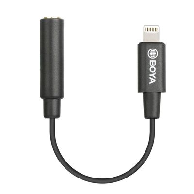 Boya BY-K3 Adaptor 3.5mm TRRS la Lightning (iOS)