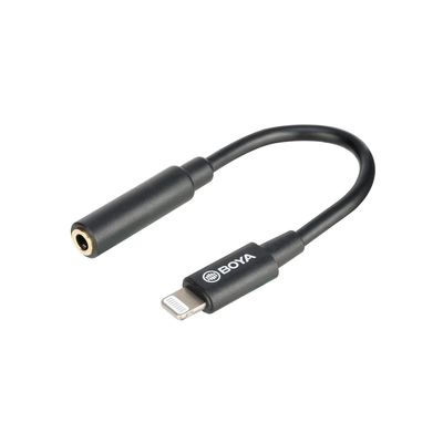 Boya BY-K3 Adaptor 3.5mm TRRS la Lightning (iOS)