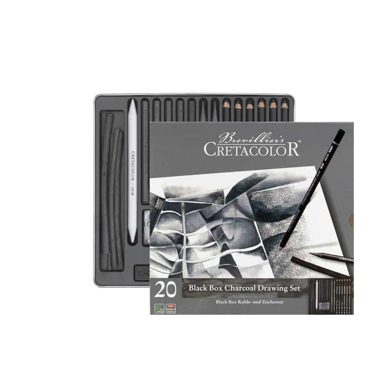 set-creioane-black-cretacolor