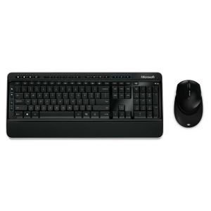 Microsoft Kit Tastatura + Mouse Microsoft Desktop 3050 Wireless Negru