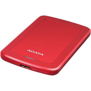 ADATA HV300 Slim HDD Extern 2.5" 2TB Shock Sensor USB 3.1 Rosu