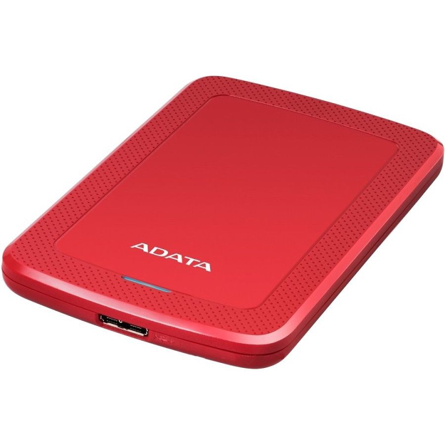 ADATA HV300 Slim HDD Extern 2.5\" 2TB Shock Sensor USB 3.1 Rosu