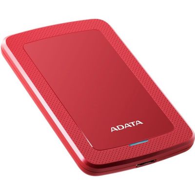 ADATA HV300 Slim HDD Extern 2.5" 2TB Shock Sensor USB 3.1 Rosu