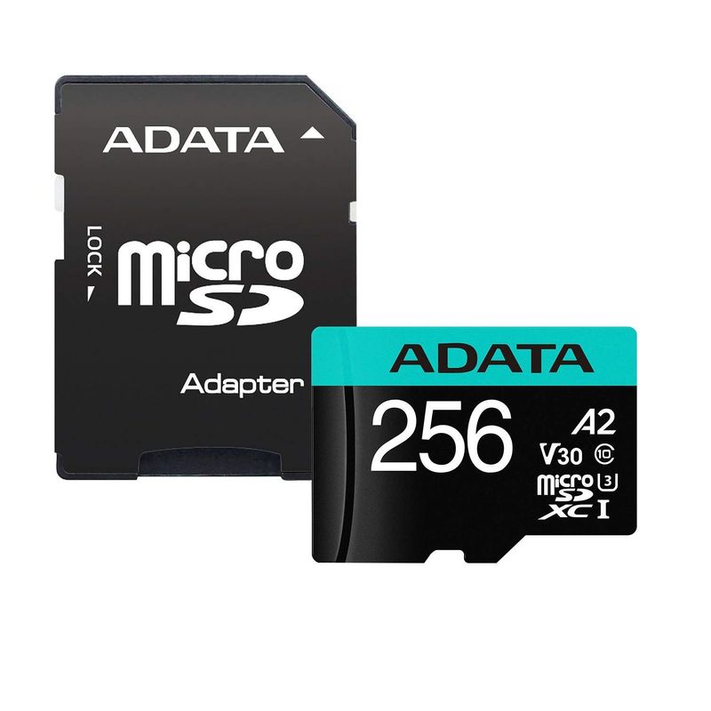 ADATA-Premier-Pro-Card-de-Memorie-MicroSDXC-256GB-10080-MBs---Adaptor-SD
