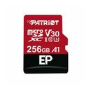 Patriot EP A1 Series Card de Memorie MicroSDXC 256GB 100MB/s V30 Clasa 10 UHS-I U3