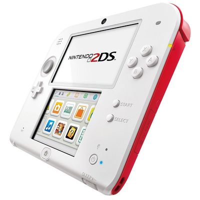 Nintendo Consola  2DS White & Red & New Super Mario Bros 2 - GDG
