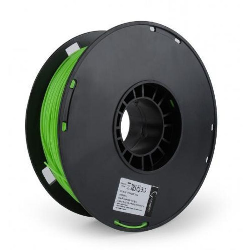 GEMBIRD-3DP-PLA1.75-01-FG-Filament-Gembird-PLA-Fluorescent-Verde-175mm-1kg
