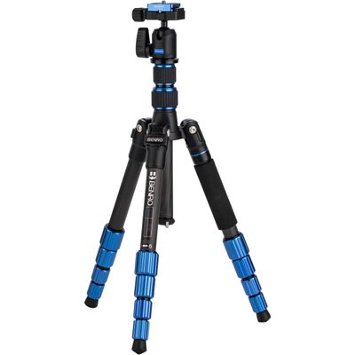 Benro Slim Travel CF Kit Trepied Foto-Video din Carbon Cap cu Bila IN00