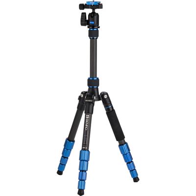 Benro Slim Travel CF Kit Trepied Foto-Video din Carbon Cap cu Bila IN00