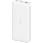 Xiaomi-Redmi-MI-Power-Bank-Acumulator-Portabil-Universal-20000-mAh-Fast-Charge--18W--Alb