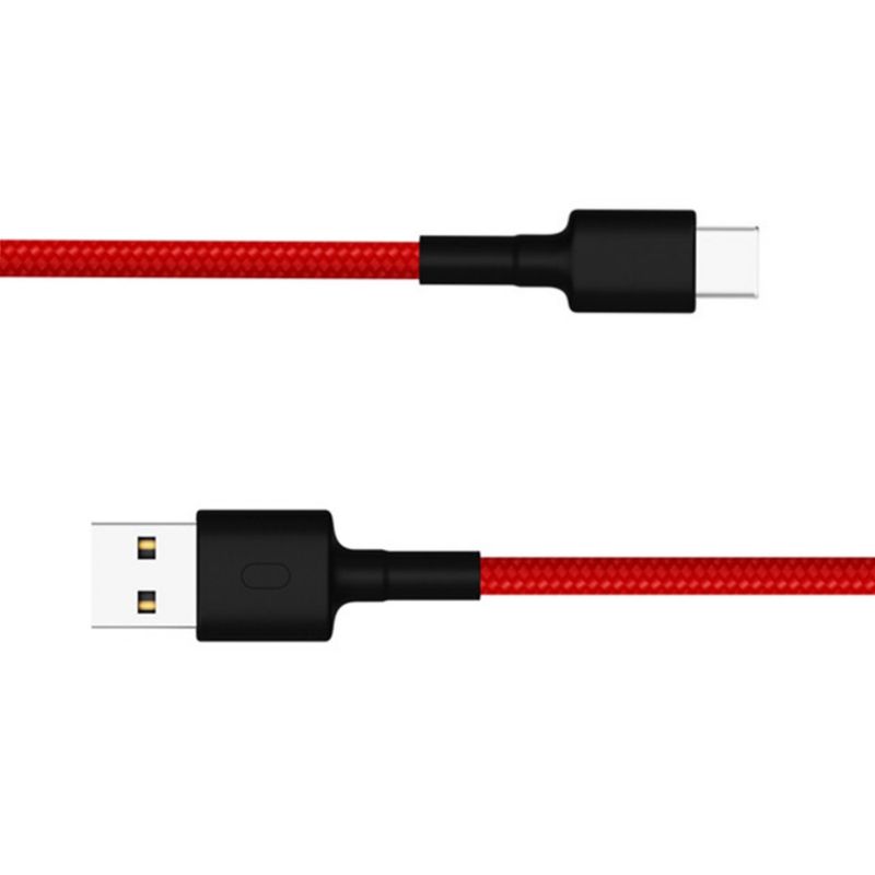 Cablu-de-date-si-incarcare-impletit-Xiaomi-Mi-USB-Type-C-SJV4110GL-Red-2
