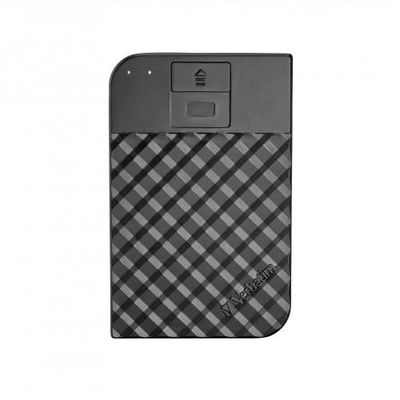 Verbatim Fingerprint Secure HDD Extern 1TB USB 3.1, negru