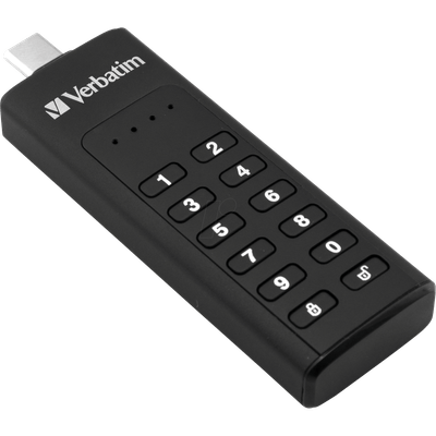 Verbatim Keypad Secure Stick USB 64GB USB 3.1 Type-C