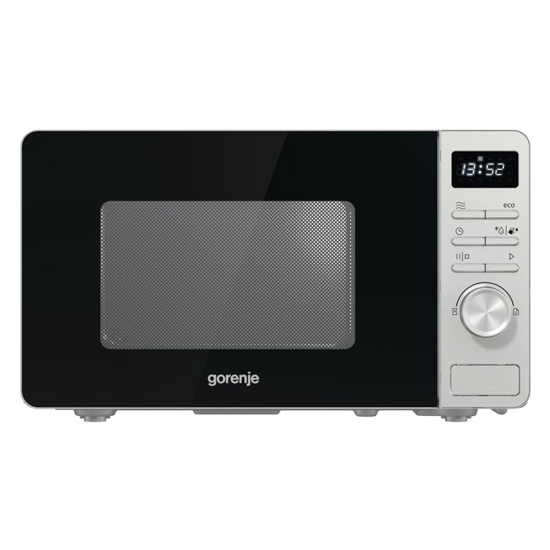 Gorenje-Cuptor-cu-Microunde-20-litri-800W-Control-Digital-Display-LCD-Silver