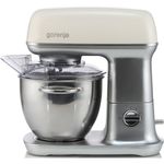 Gorenje-Retro-Collection-MMC1000RL-Robot-de-Bucatarie--1000W-Capacitate-bol-4.5-L-7-Viteze-Crem-Argintiu