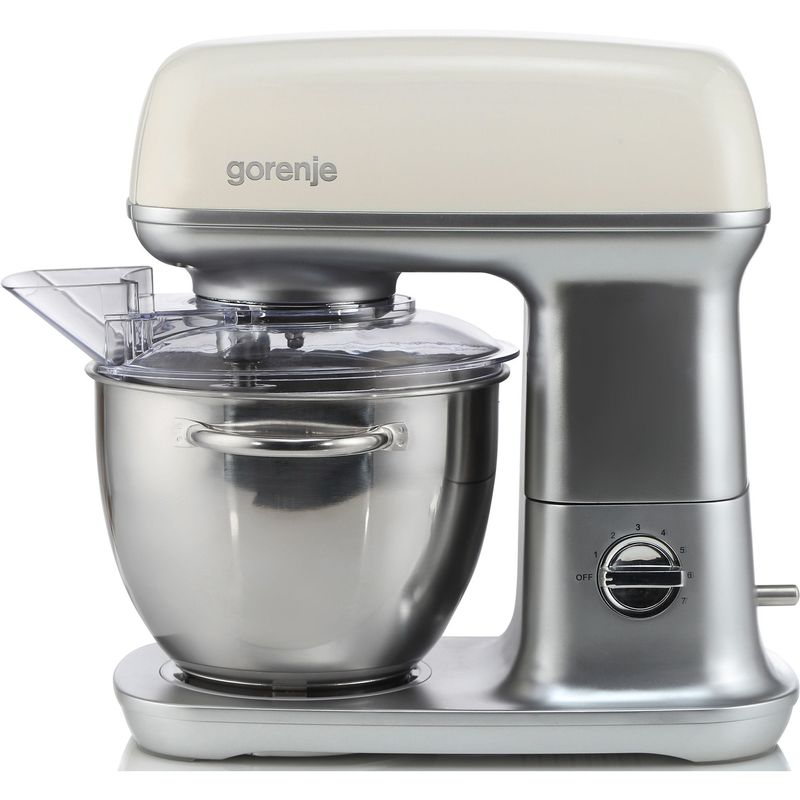 Gorenje-Retro-Collection-MMC1000RL-Robot-de-Bucatarie--1000W-Capacitate-bol-4.5-L-7-Viteze-Crem-Argintiu