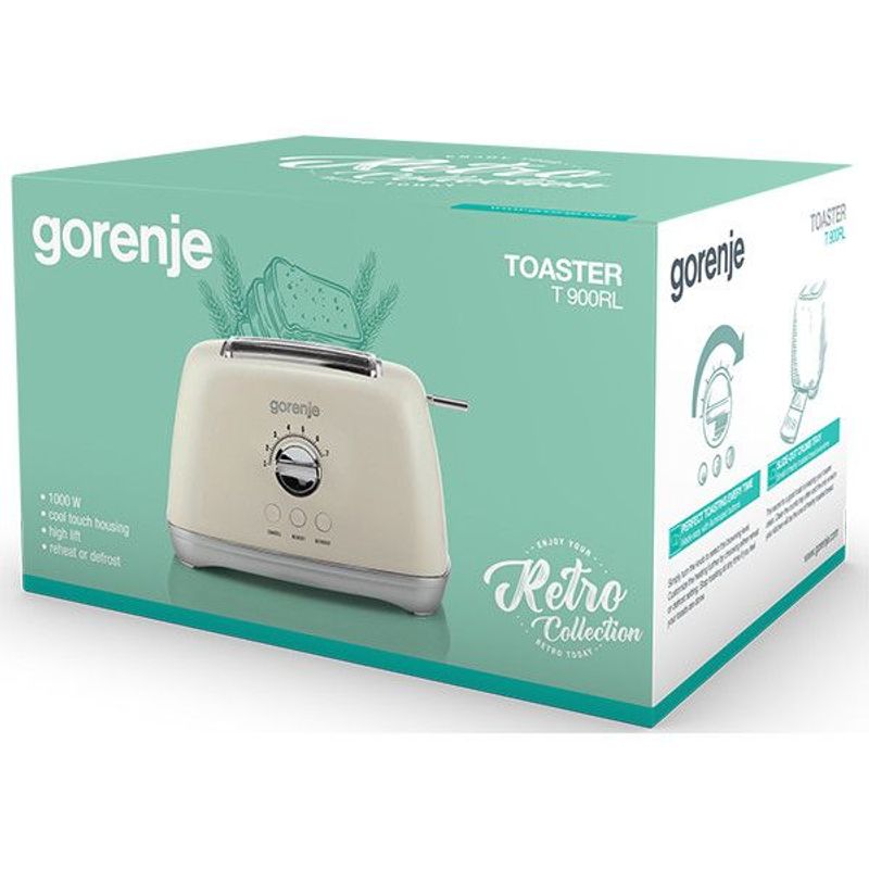 GorenjeRetroCollectionT900RLPrajitordePaine900WOprireautomata