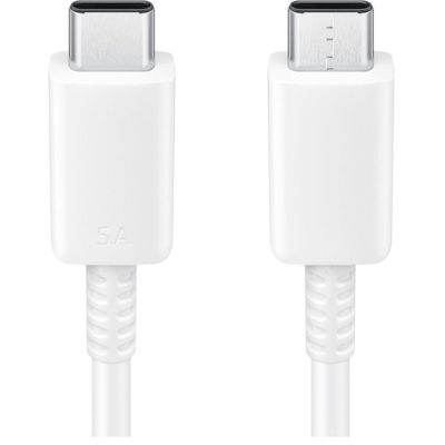 Samsung EP-DN975BWEGWW Cablu de date USB Type-C la Type-C, 5A, 1m, alb
