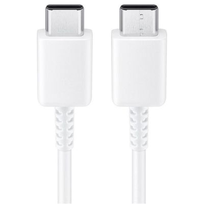 Samsung EP-DA705BWEGWW Cablu date si incarcare USB Type-C la Type-C 1m, alb