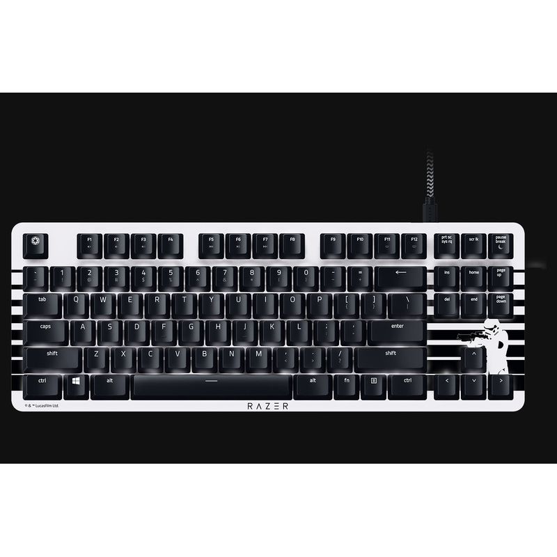 Razer-Tastatura-gaming-mecanica-BlackWidow-Lite-Stormtrooper-Edition