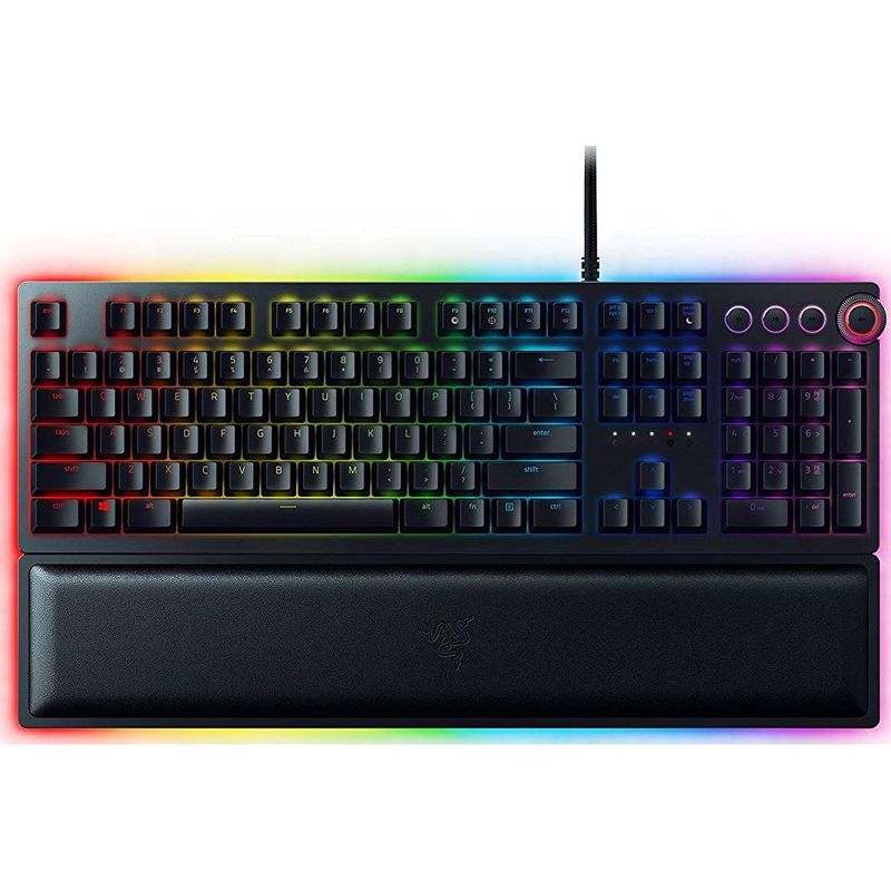Razer-Huntsman-Elite-switch-liniar-optic-Tastatura-mecanica-gaming-Negru