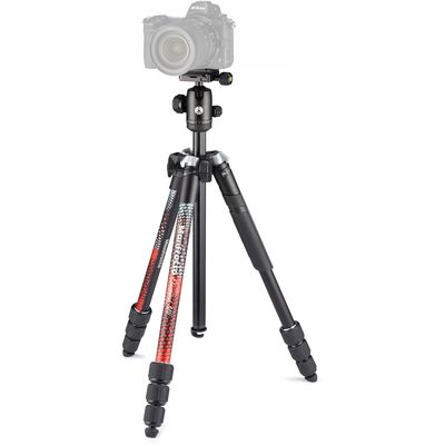 Manfrotto Element MII Trepied Aluminiu Foto cu Cap Bila Rosu