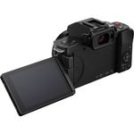 PanasonicLumixDCG100CameraMirrorlesspentruVlogging4KKitcuObiectiv1232mmF3556