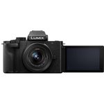 PanasonicLumixDCG100CameraMirrorlesspentruVlogging4KKitcuObiectiv1232mmF3556