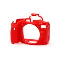 EasyCover Carcasa Protectie pentru Canon 90D Rosu
