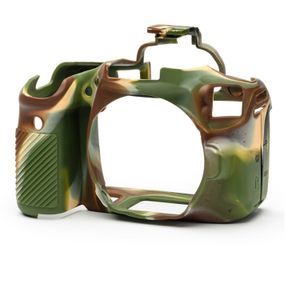 EasyCover Carcasa Protectie pentru Canon 90D Camouflage