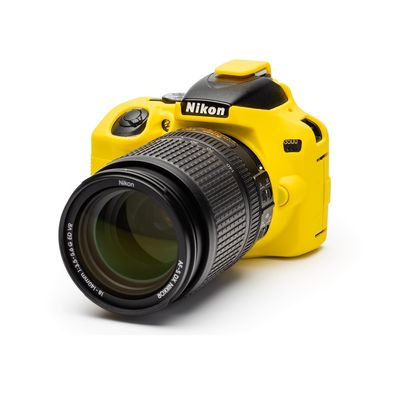 EasyCover Carcasa Protectie pentru Nikon D3500 Galben