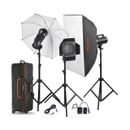 Godox GS300II-D Studio Kit 3 Blituri si Accesorii