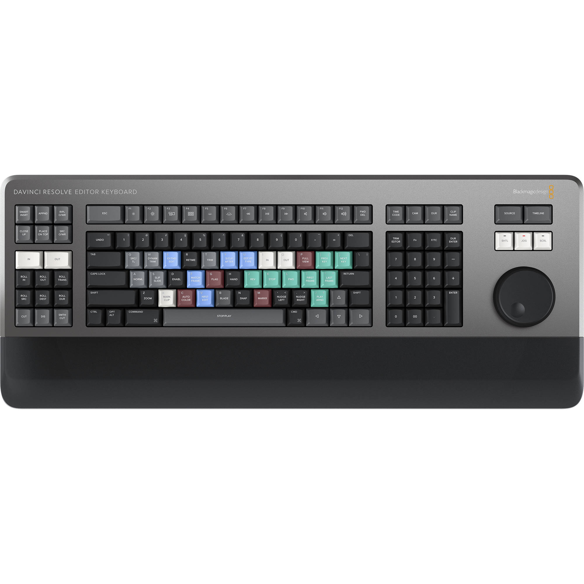 くるみ　Blackmagic Blackmagic Design DaVinci Resolve Editor Keyboard - F64.ro - F64.ro