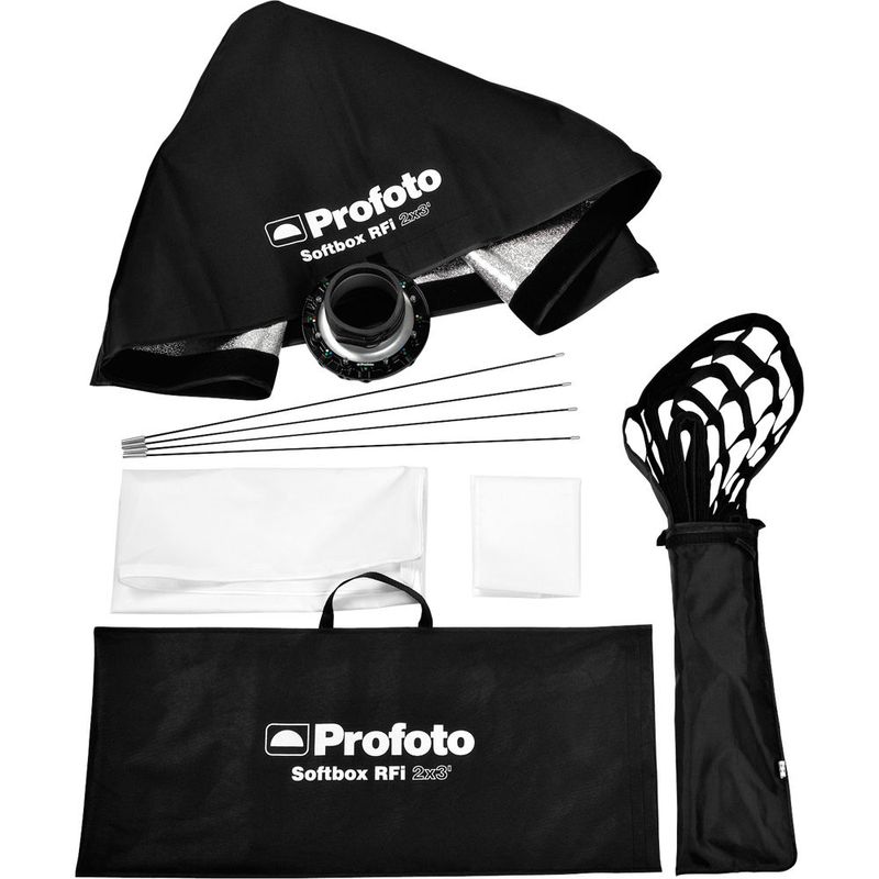 ProfotoKitSoftboxRFi60x90cmcuGridsiSpeedRing
