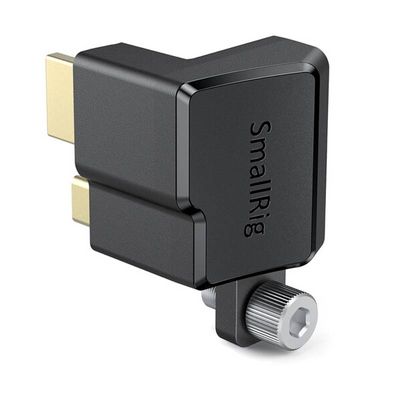 SmallRig AAA2700 Adaptor Unghi Drept HDMI si Type-C pentru Cage pentru BMPCC 4K