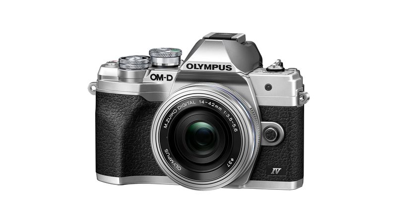 Olympus OM-D E-M10 Mark IV Kit cu Obiectiv 14-42mm Silver - F64.ro