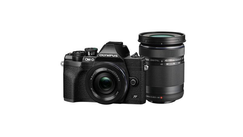 Olympus OM-D E-M10 Mark IV Kit cu Obiectiv 14-42mm si 40-150mm