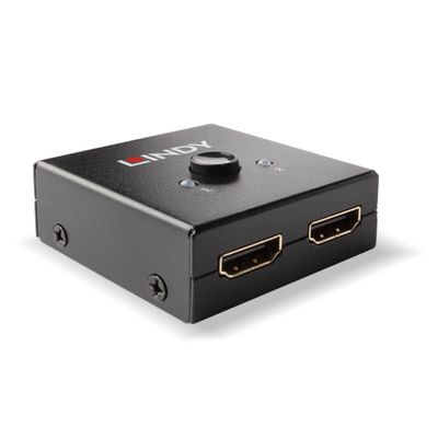 Lindy L38336 Switch HDMI 4K@60HZ Bidirectional 2 Porturi