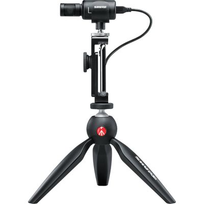 Shure MV88+ Video Kit Microfon Stereo Digital si Accesorii pentru Smartphone (iOS, Android)