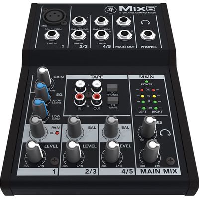 Mackie Mix5 Mixer Compact 5 Canale