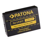 Patona1250AcumulatorReplaceLiIonpentruCanonLPE17750mAh72V
