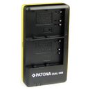 Patona Incarcator Rapid Dual USB pentru Nikon EN-EL3E cu Cablu MicroUSB