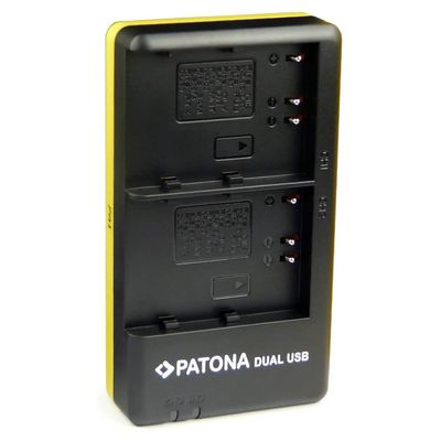 Patona Incarcator Rapid Dual USB pentru Nikon EN-EL3E cu Cablu MicroUSB