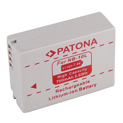Patona 1097 Acumulator Replace Li-Ion pentru Canon NB-10L 750mAh 7.4V