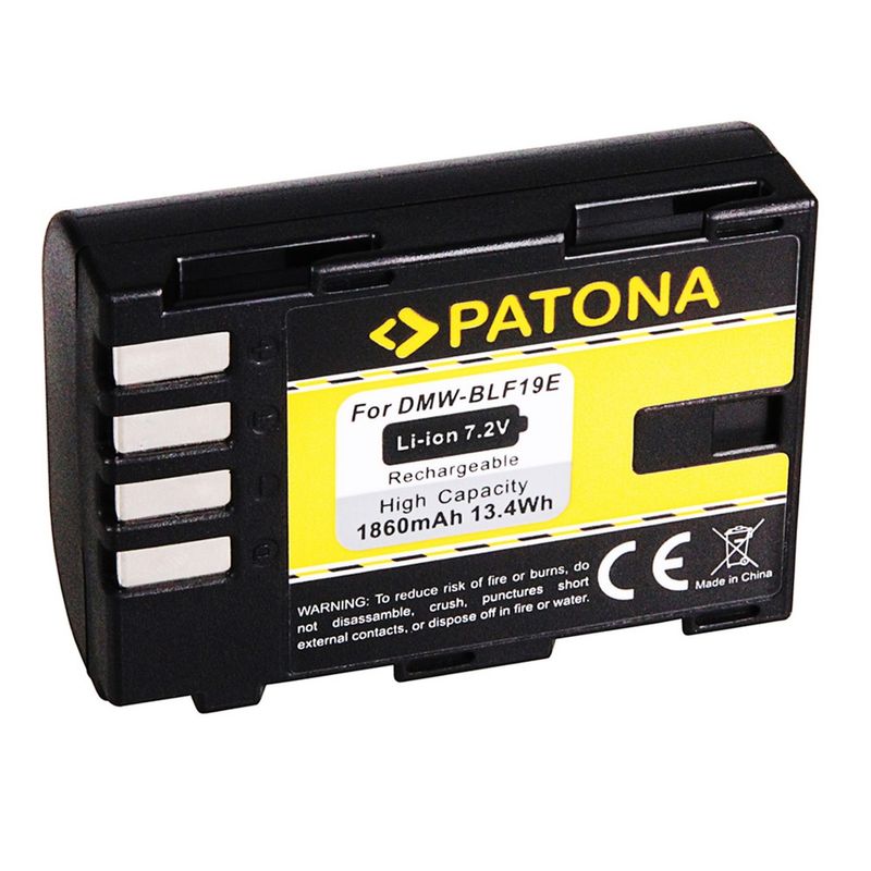 Patona-Acumulator-Replace-Li-Ion-pentru-Panasonic-DMW-BLF19E-1860mAh-7.2V
