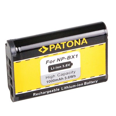 Patona Acumulator Replace Li-Ion pentru Sony NP-BX1 1000mAh 3.6V