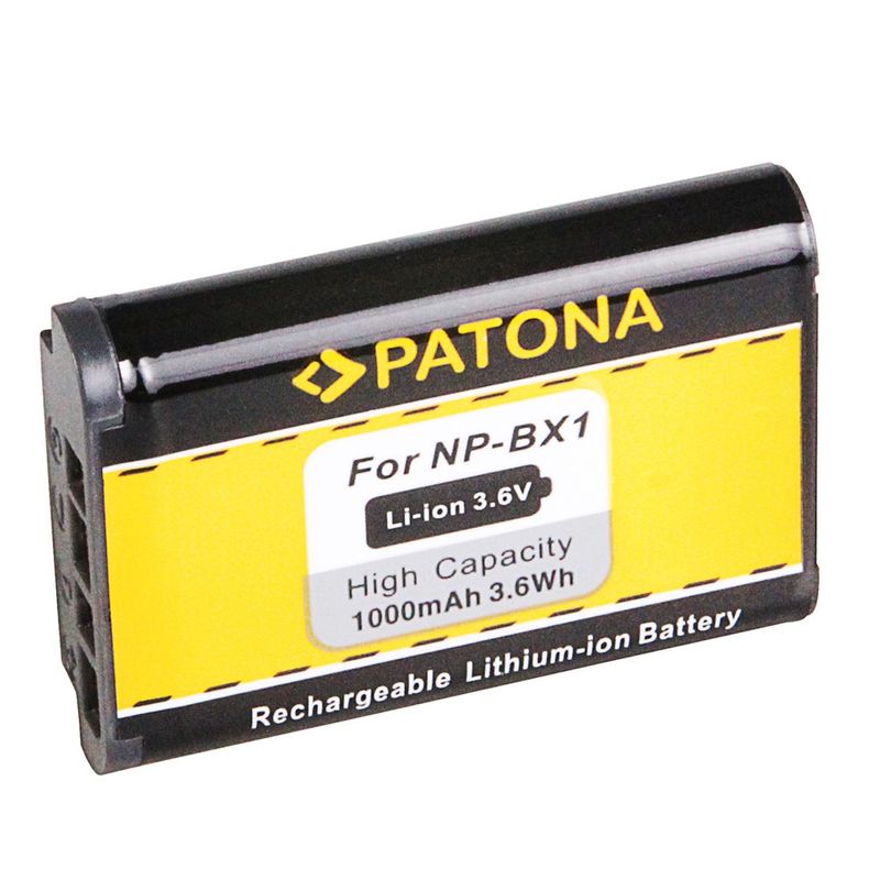 Patona-Acumulator-Replace-Li-Ion-pentru-Sony-NP-BX1-1000mAh-3.6V