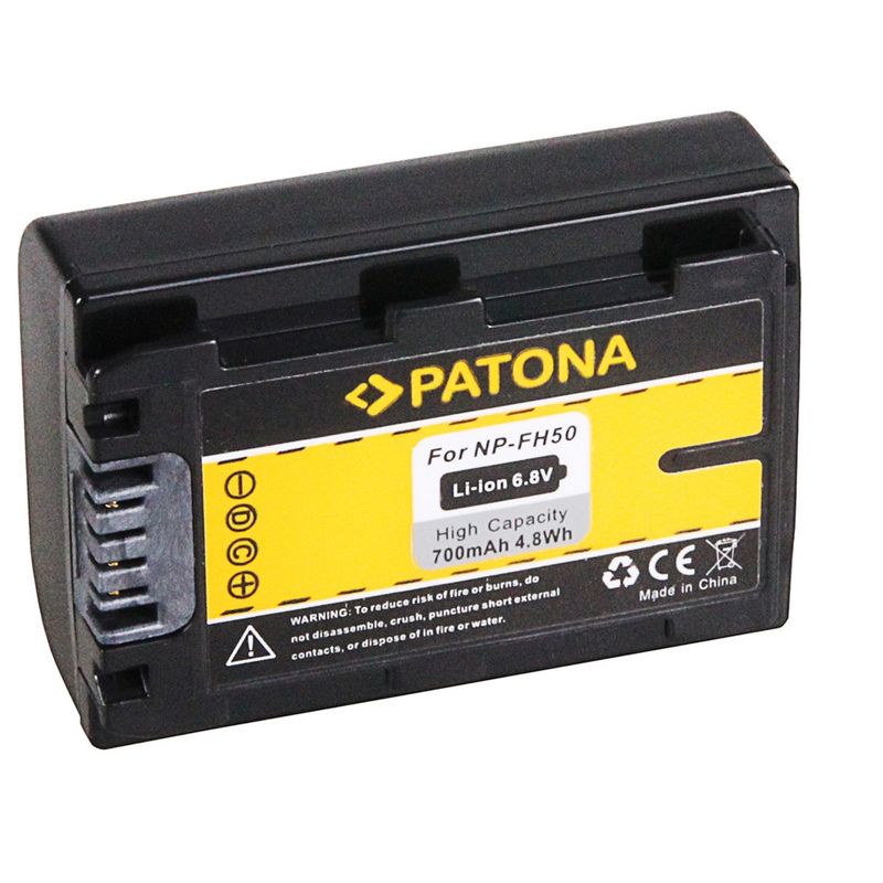 Patona-Acumulator-Replace-Li-Ion-pentru-Sony-NP-FH50-700mAh--6.8V